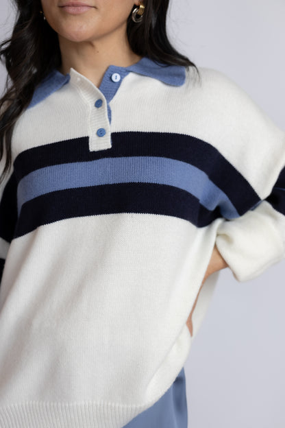 Montauk Rugby Knit Top