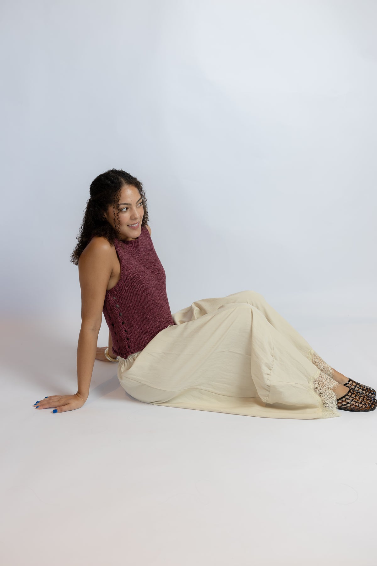 Just For Show Lace Balloon Pants