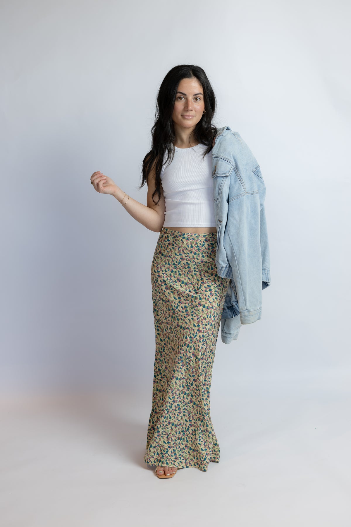 Bonita Printed Maxi Skirt