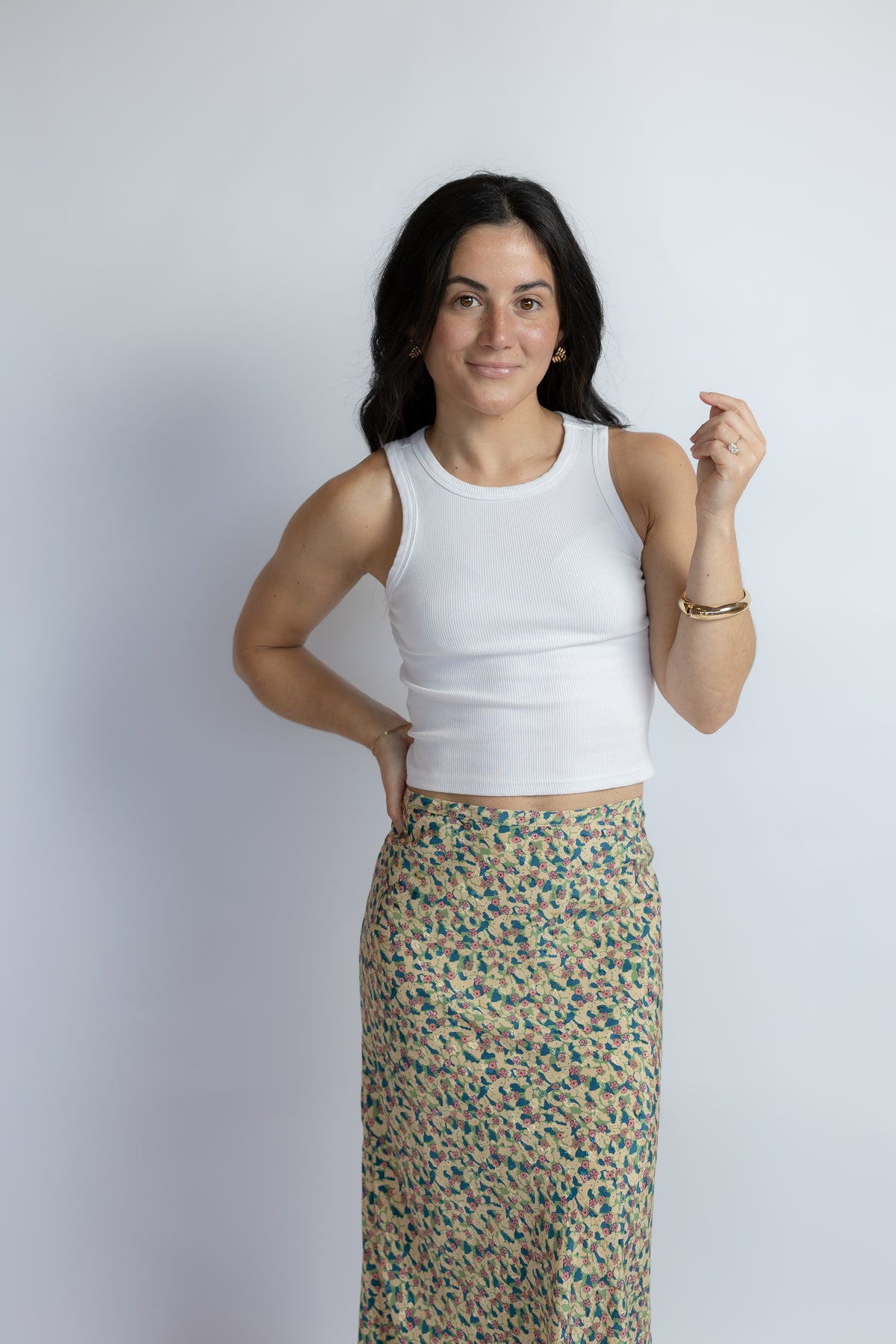Bonita Printed Maxi Skirt