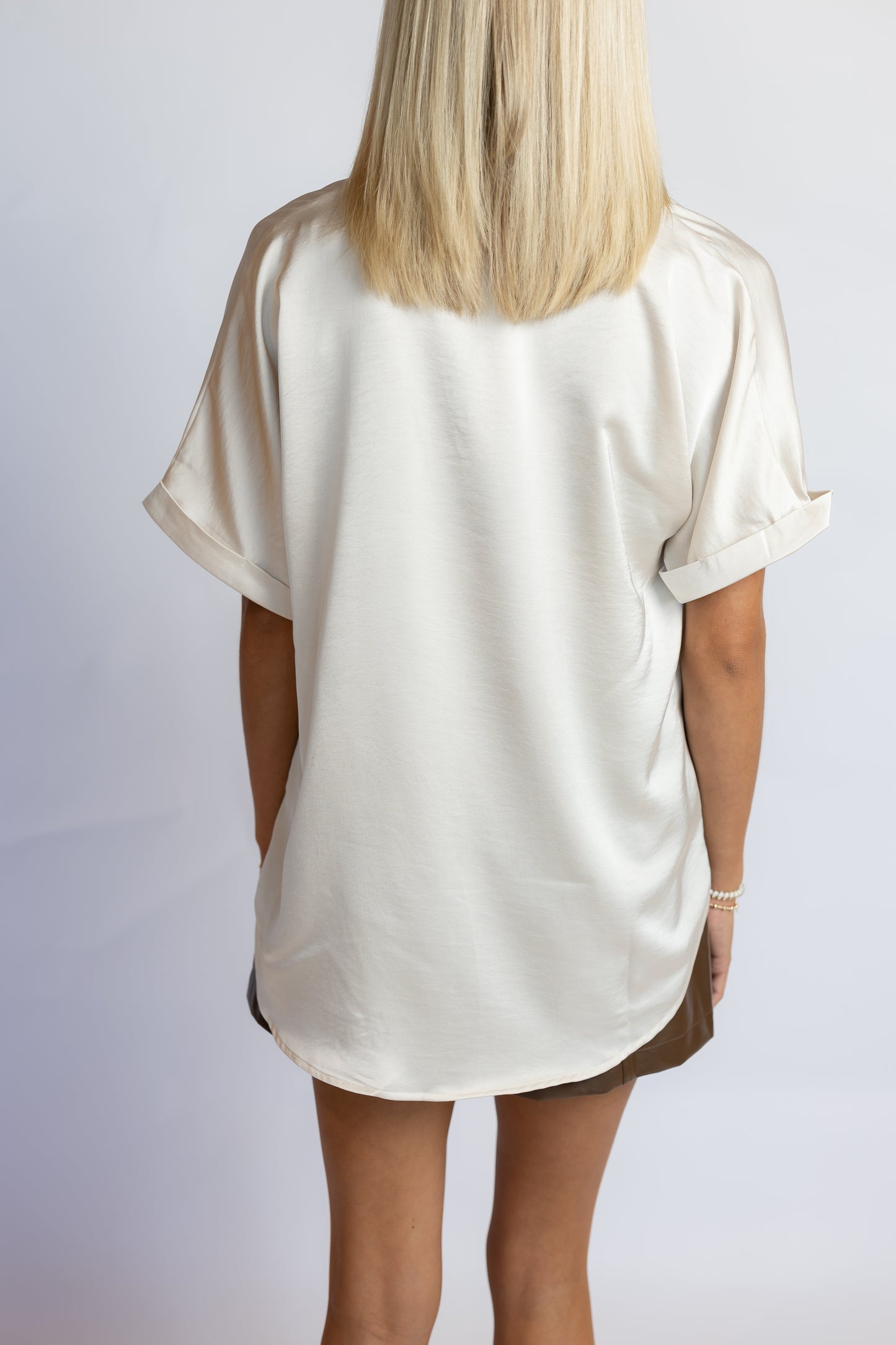 Carefree Satin Top