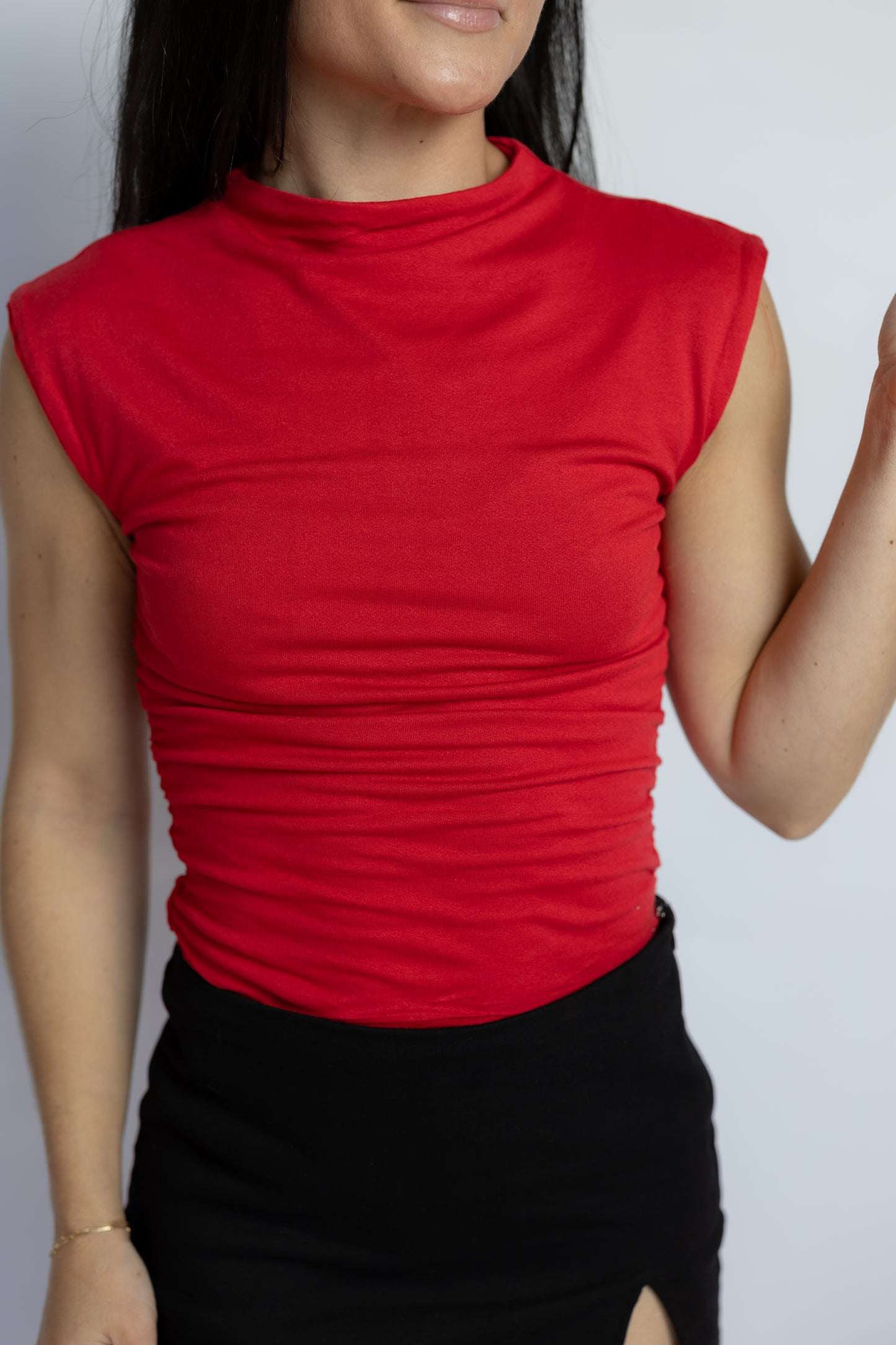 Sweet Surprise Ruched Top