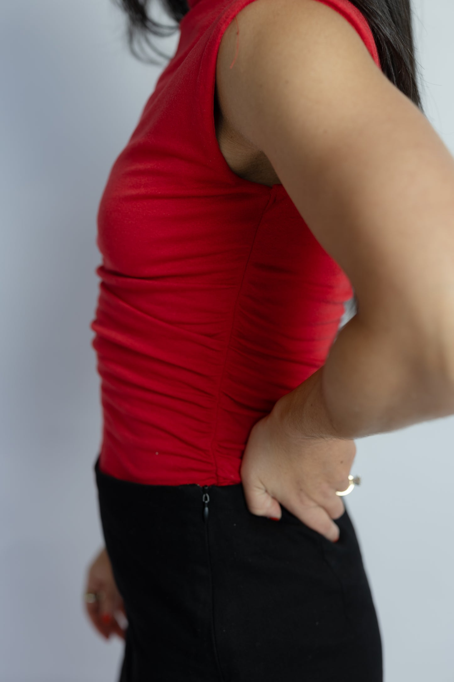 Sweet Surprise Ruched Top