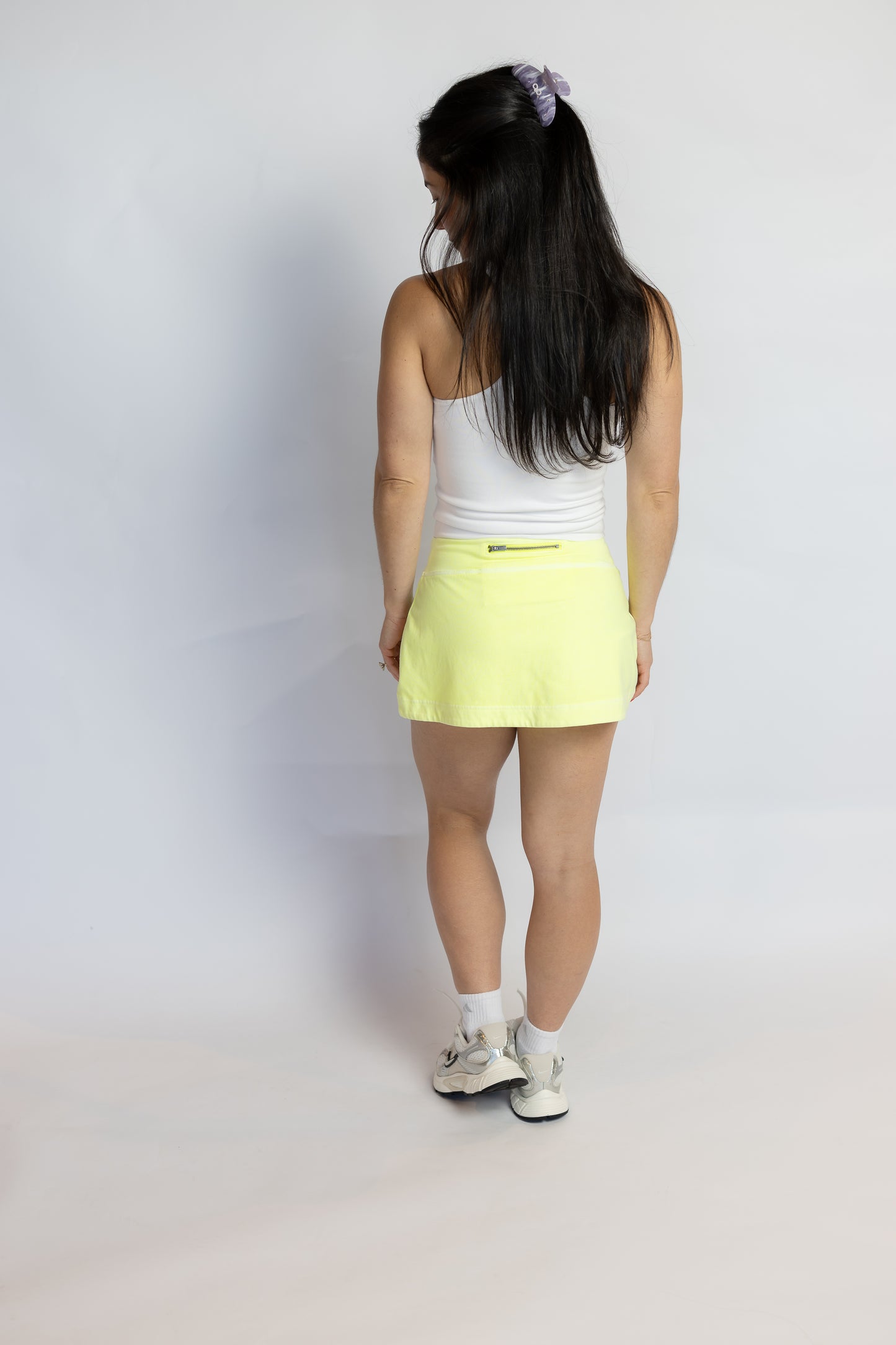 Hot Shot Mini Skort Vapor Lime