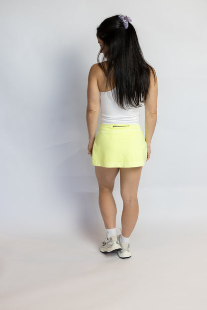 Hot Shot Mini Skort Vapor Lime