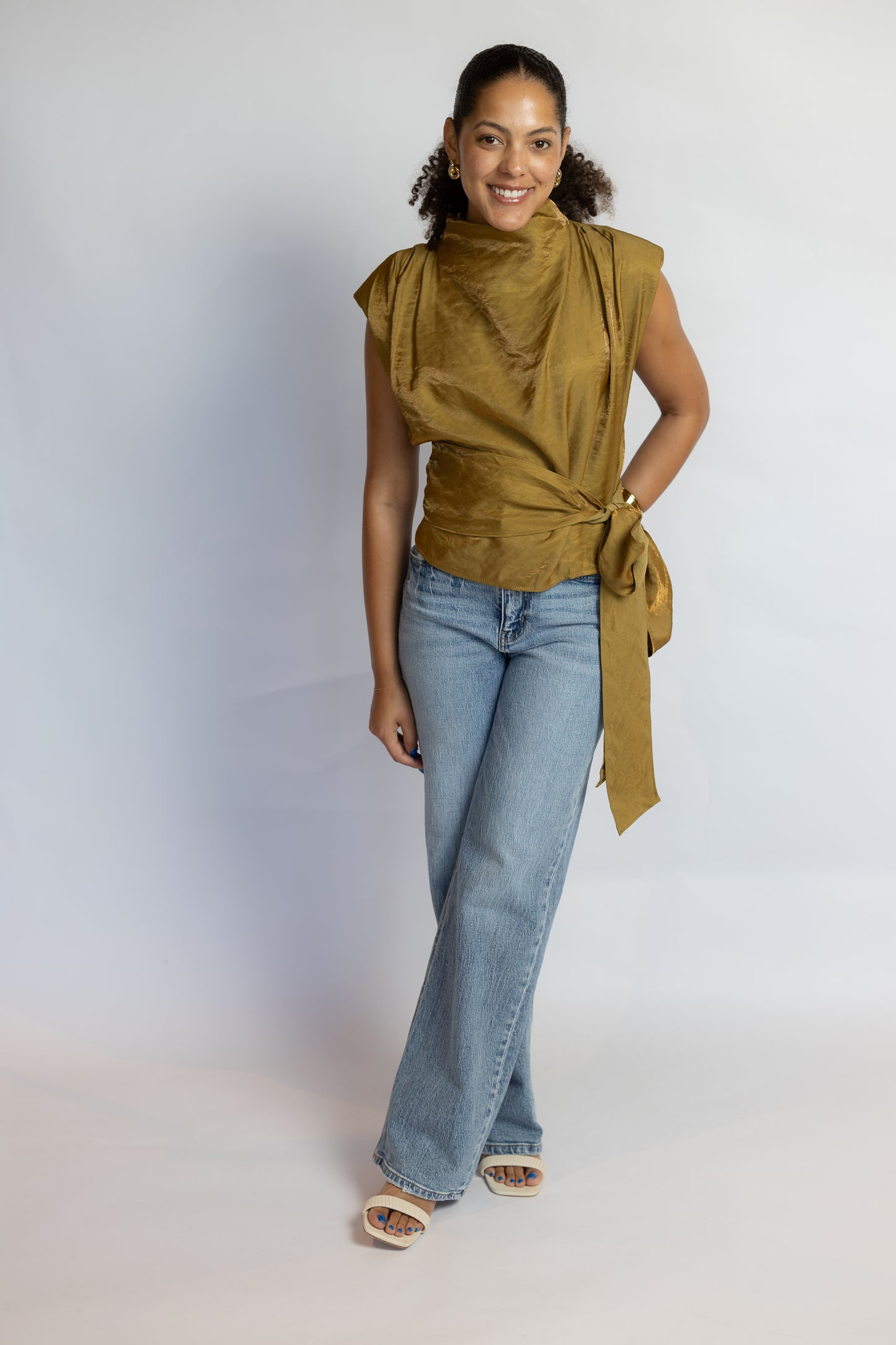 Changes Coming Mock Neck Top