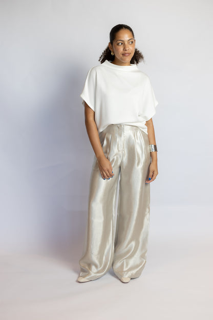 Natalie Mock Neck Top