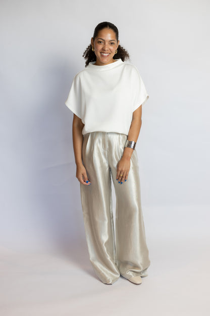 Natalie Mock Neck Top