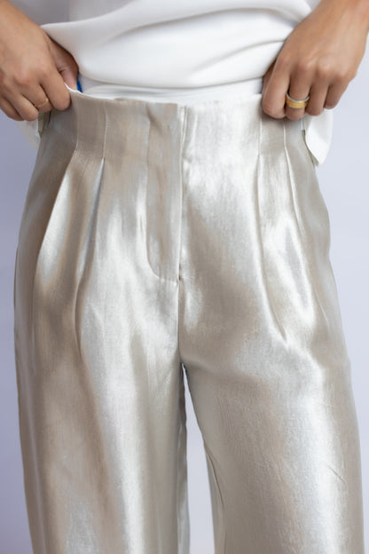Working My Way Up Satin Pants