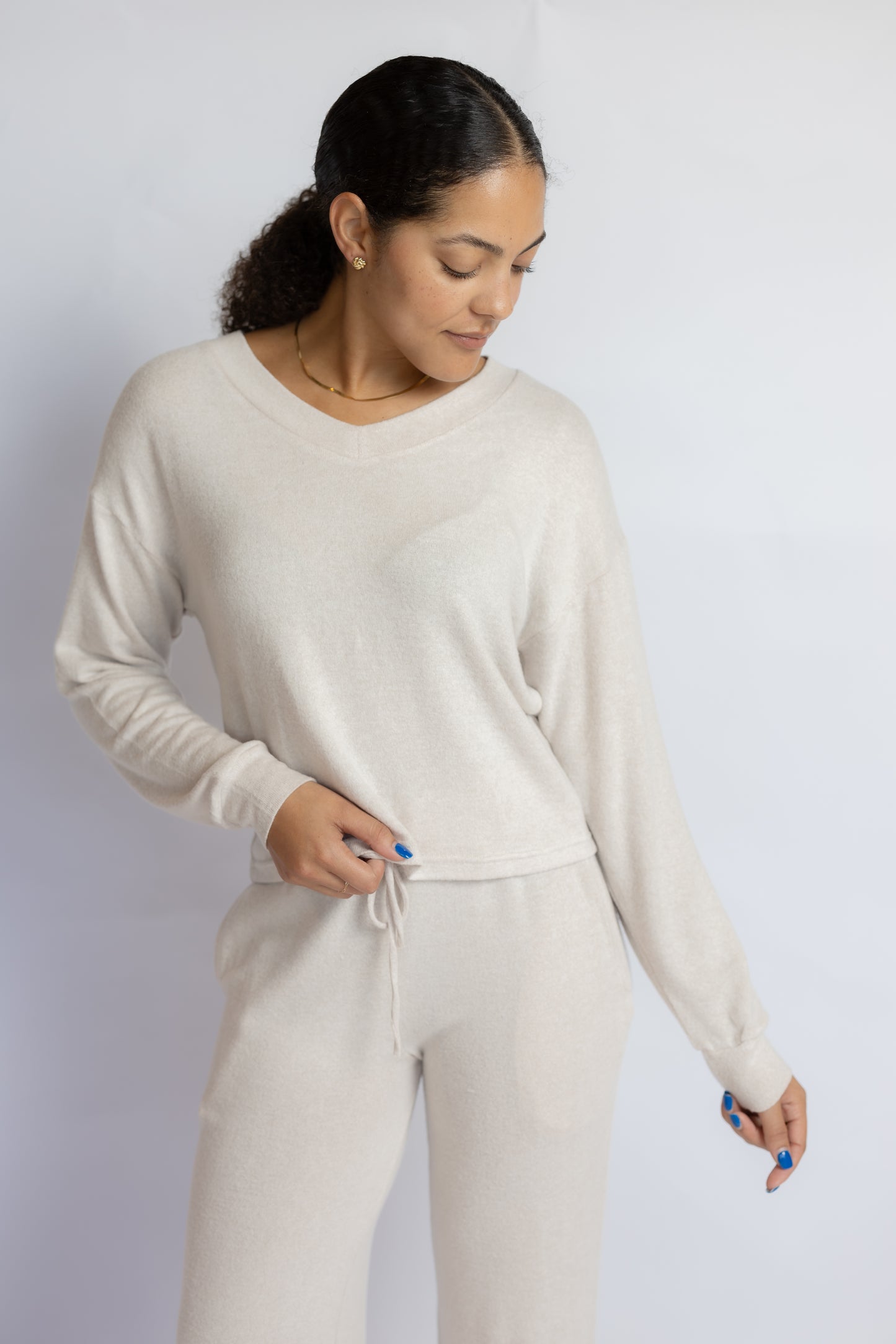 Lounge Around Hacci Pants