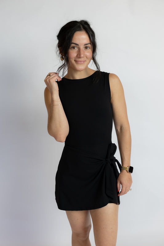 Getting Through Wrap Dress
