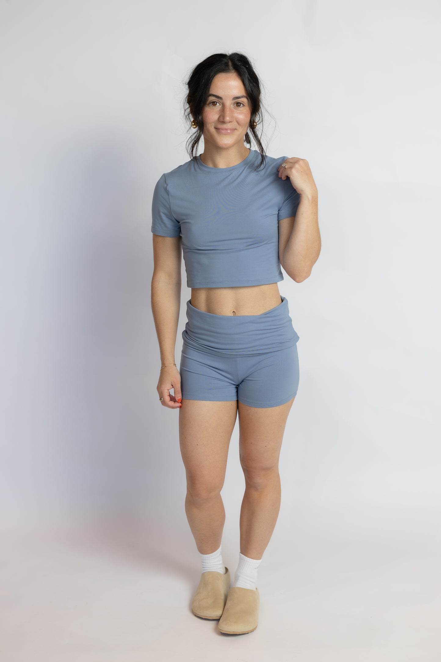 Sofia Foldover Shorts