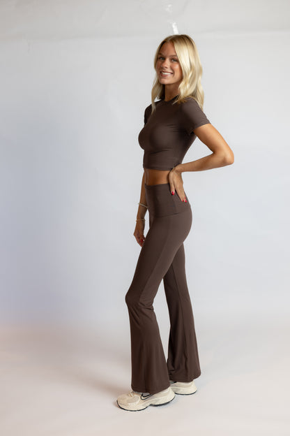 So Smooth Foldover Pants