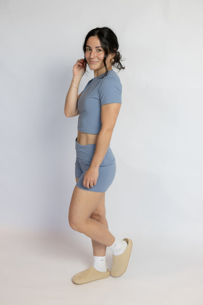 Sofia Foldover Shorts