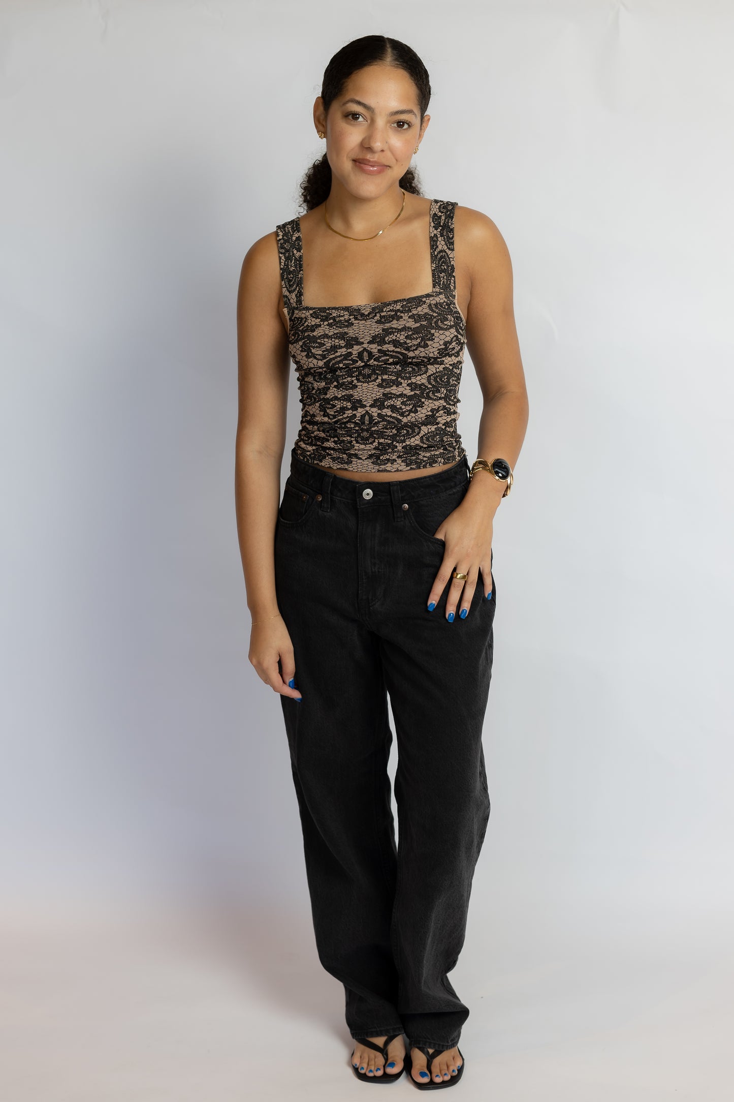 Lace Up Tank