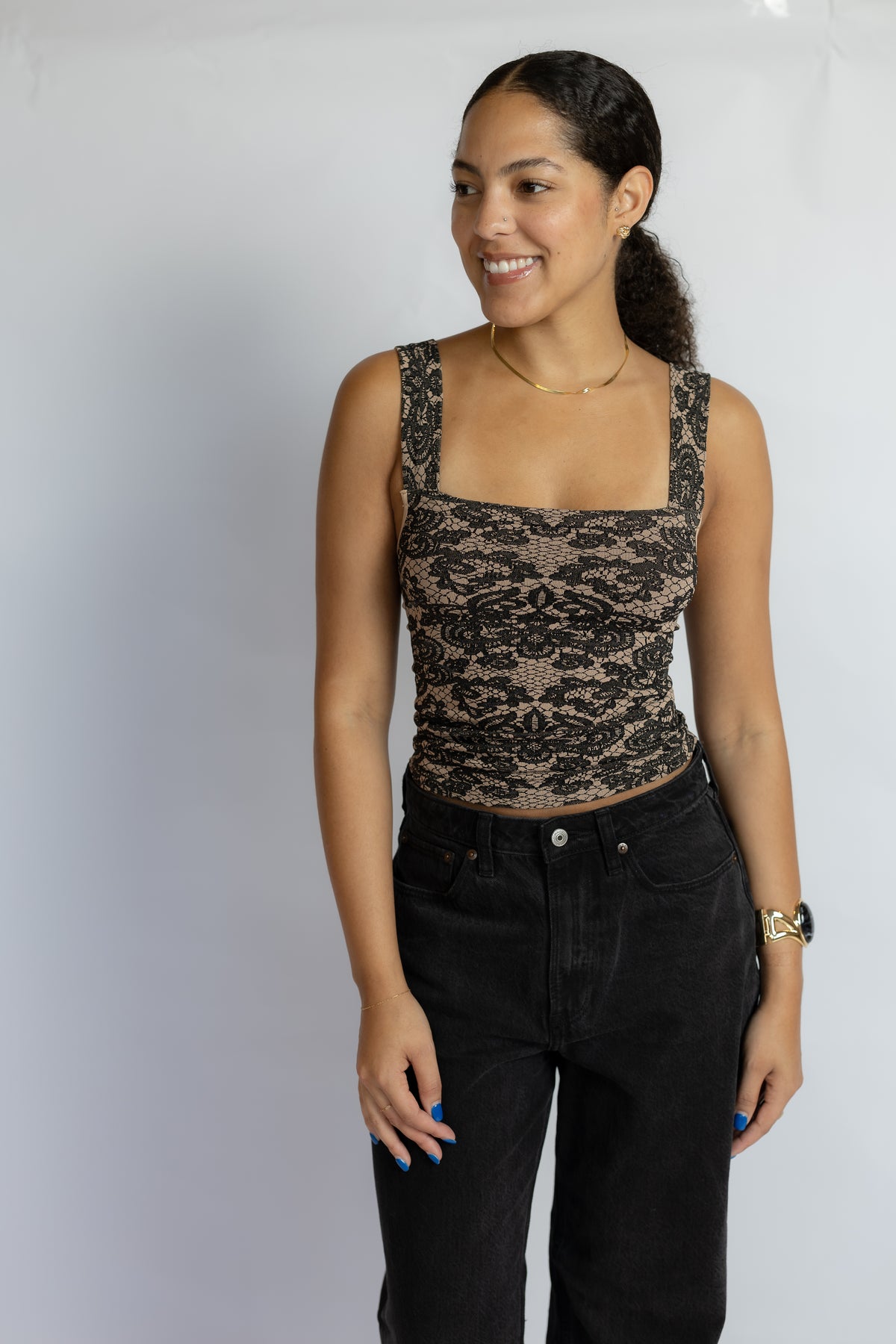 Lace Up Tank