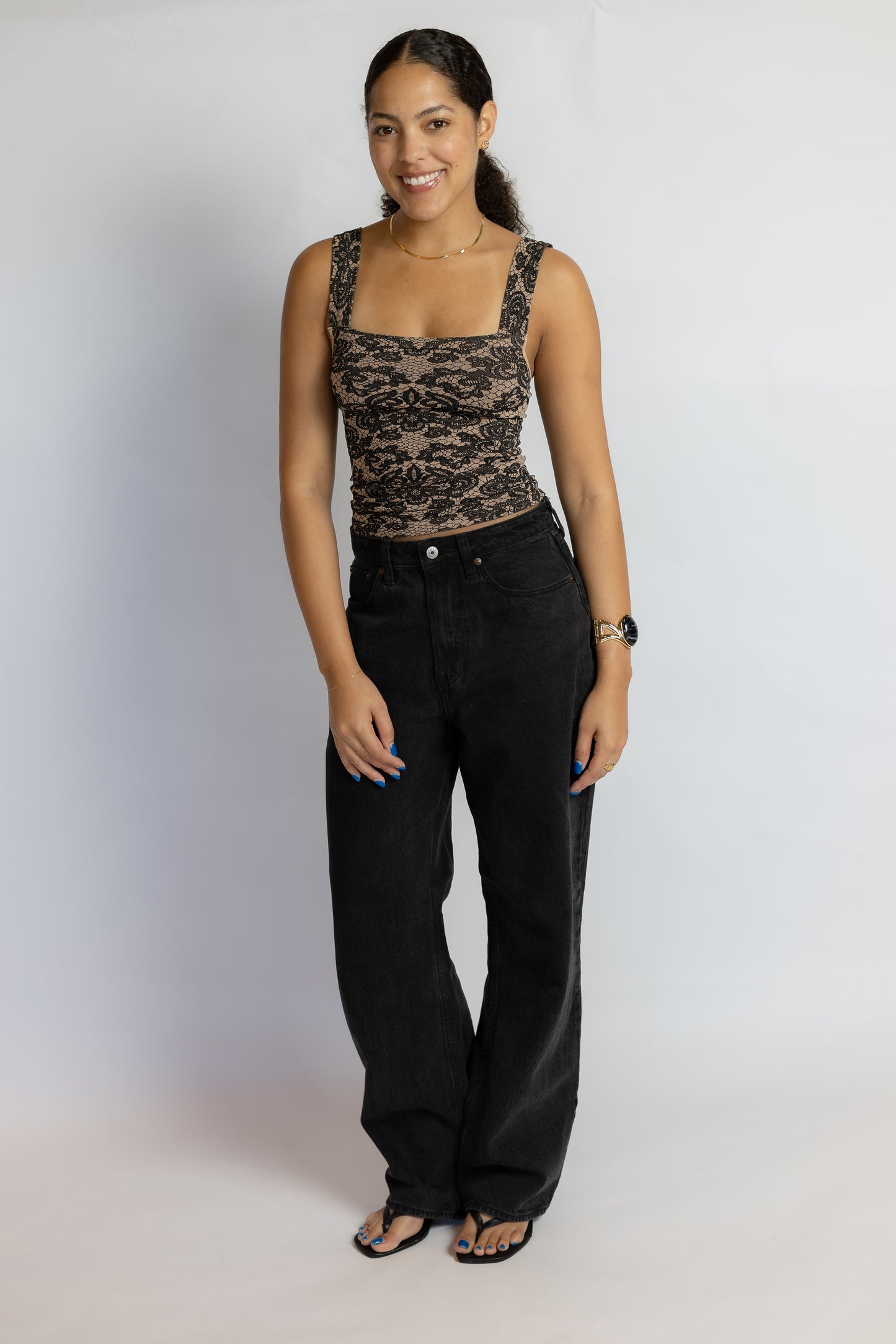Lace Up Tank