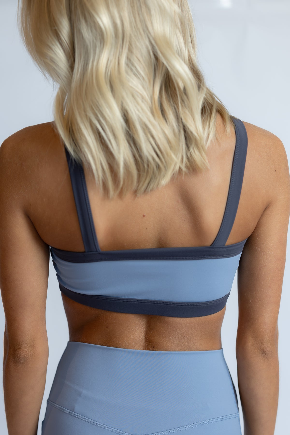 Serena Contrast Block Sports Bra