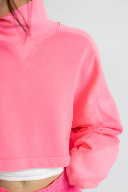 Pick Up Game Pullover Hot Pink
