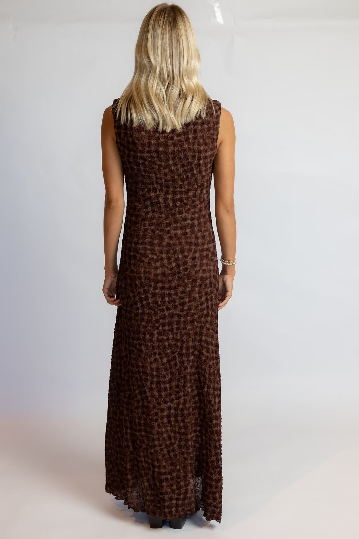 Eileen Mock Neck Maxi Dress