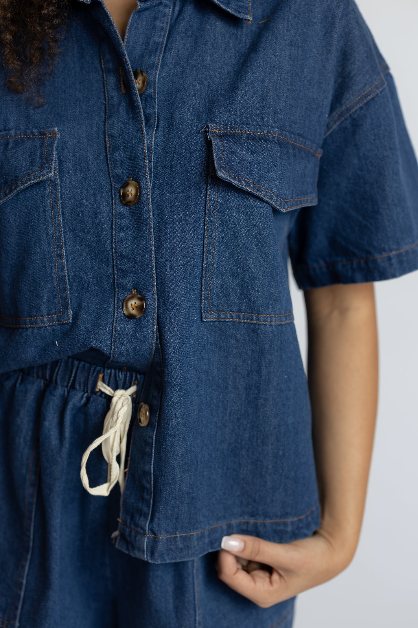 A Little Time Denim Set