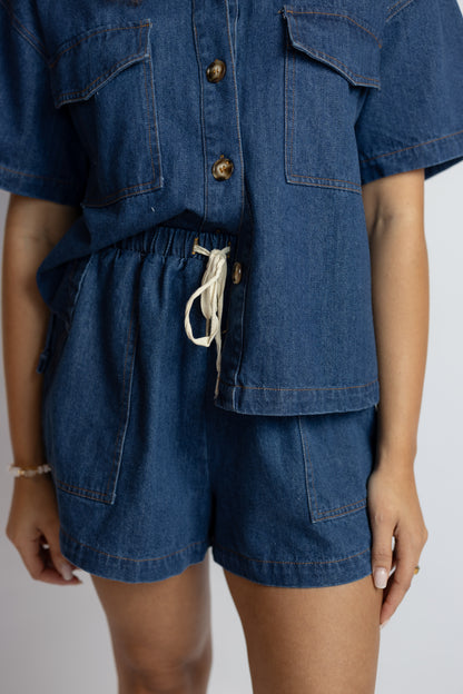 A Little Time Denim Set