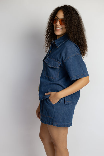 A Little Time Denim Set