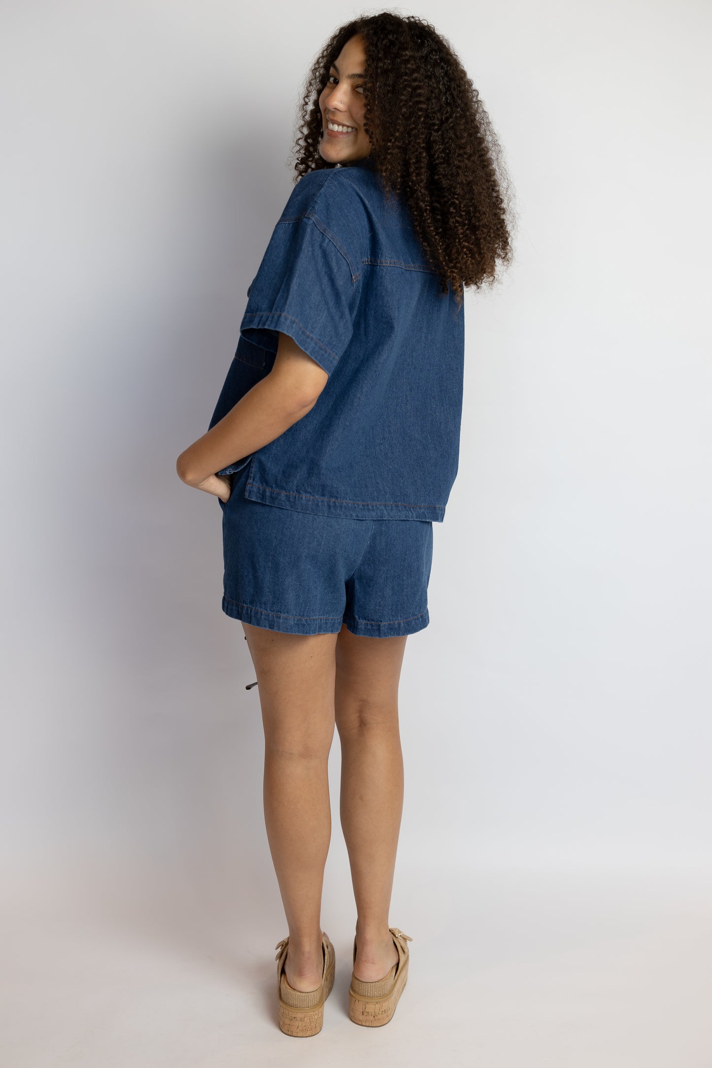 A Little Time Denim Set