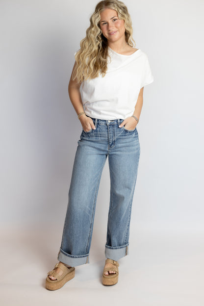 Catch Me Wide Leg Denim