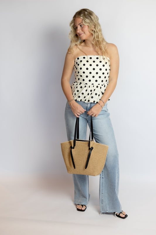 Ariana Strapless Top