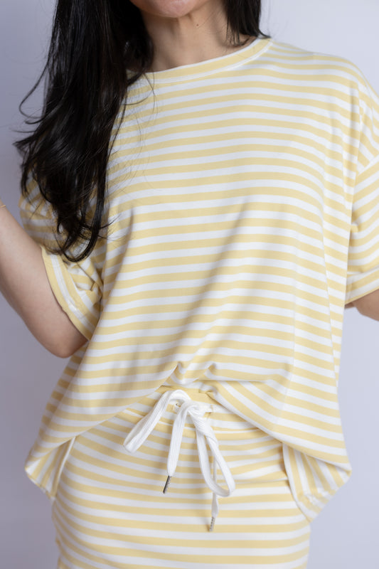 Gracie Oversized Striped Tee