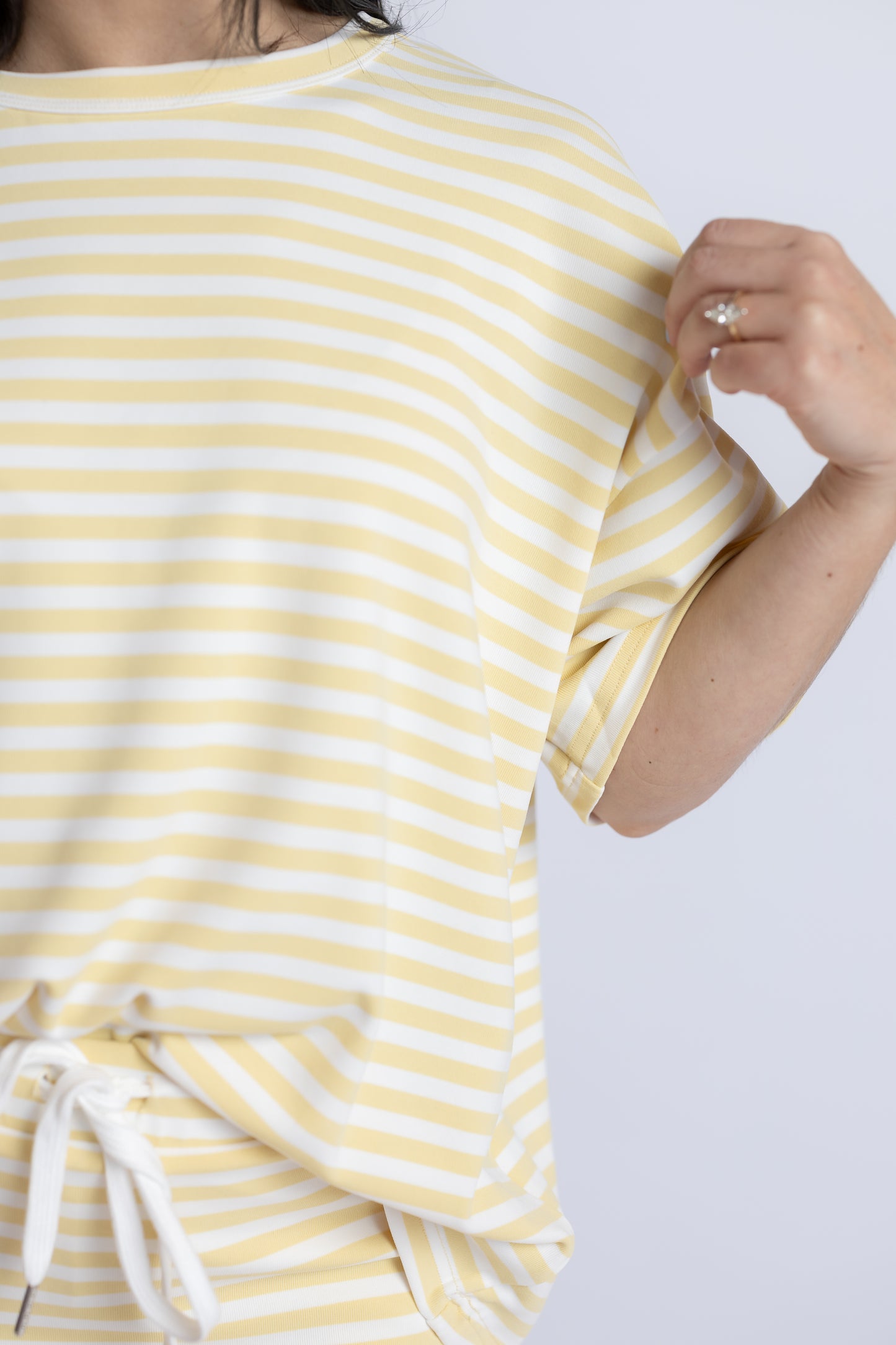 Gracie Oversized Striped Tee