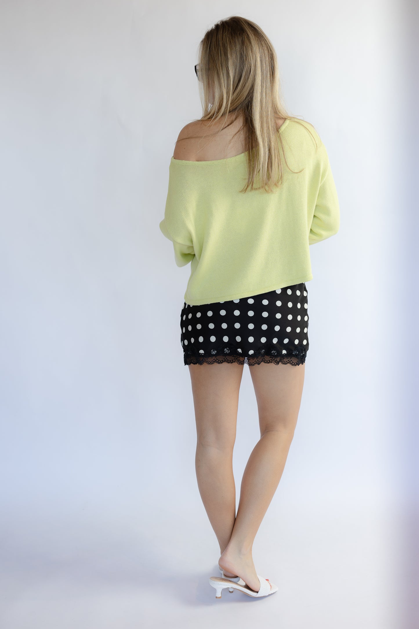 Noah Polka Dot Mini Skirt