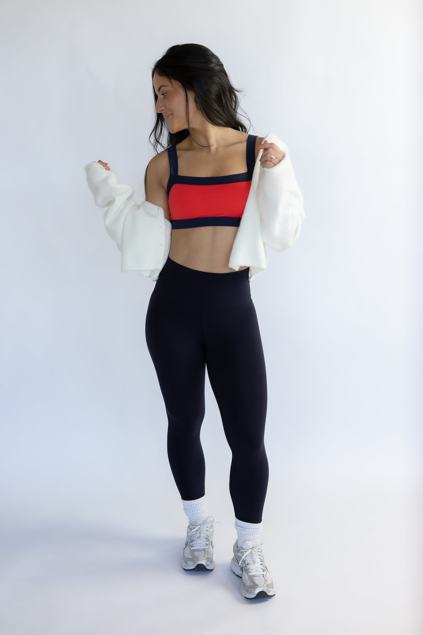 World Dance Contrast Sports Bra