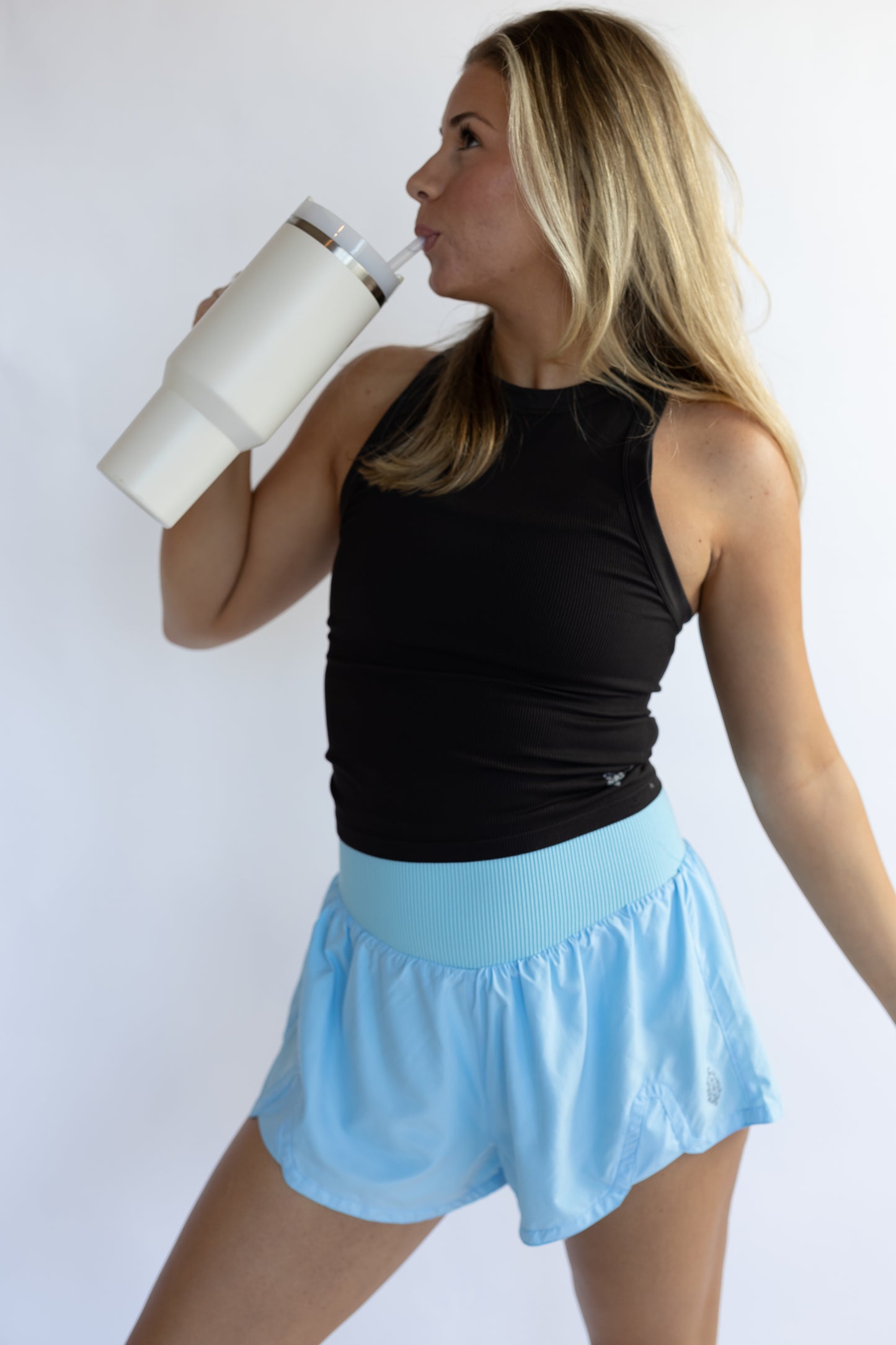 Carpe Diem Short Bright Blue