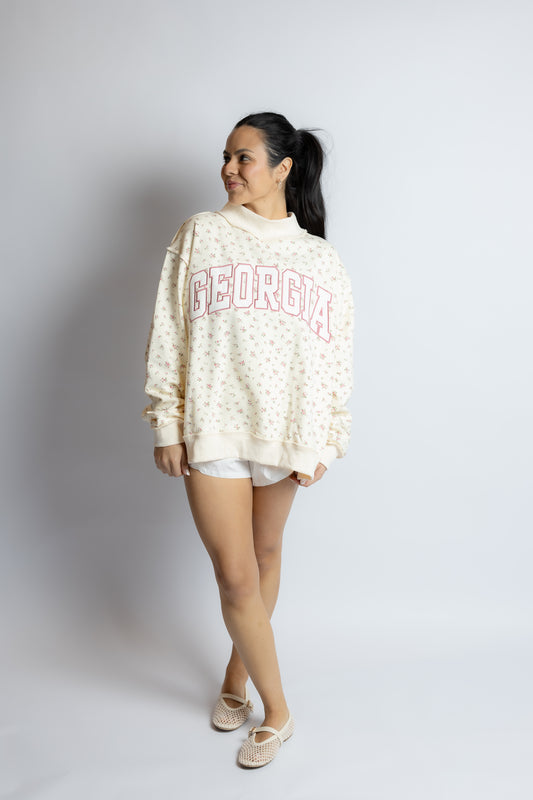 Girly Girl Georgia Mockneck