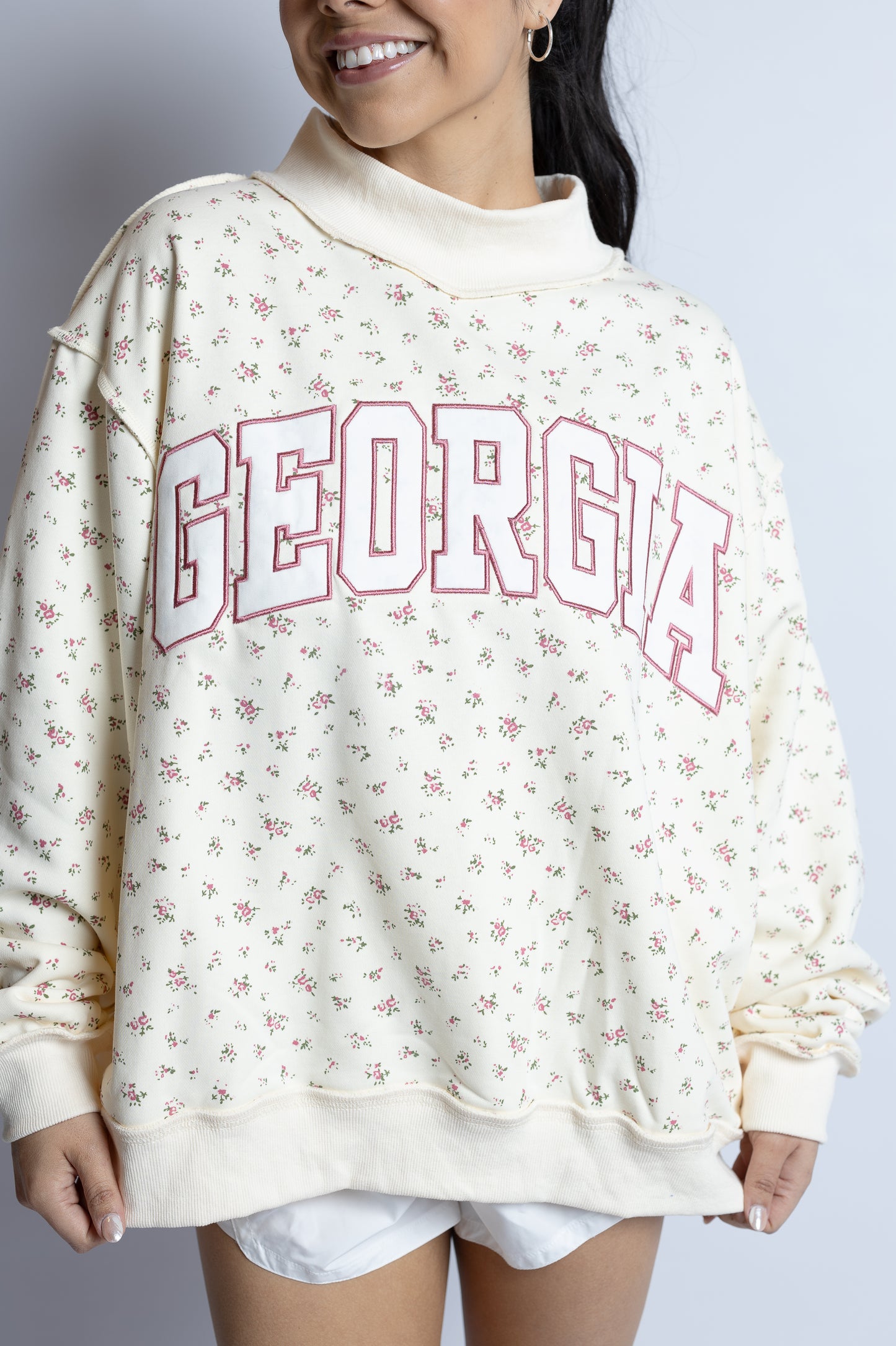 Girly Girl Georgia Mockneck