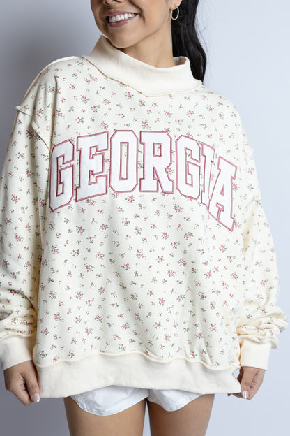Girly Girl Georgia Mockneck