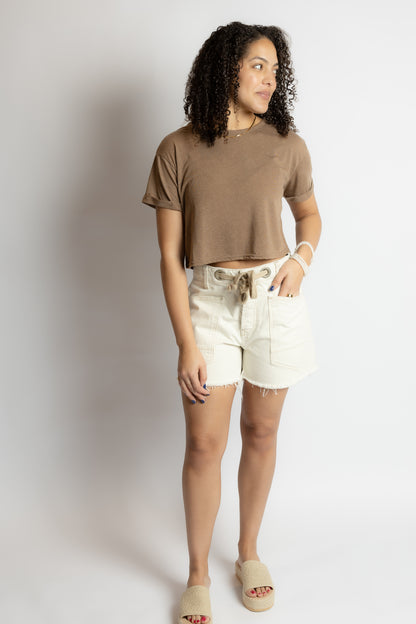 Sand Toys Cropped Tee
