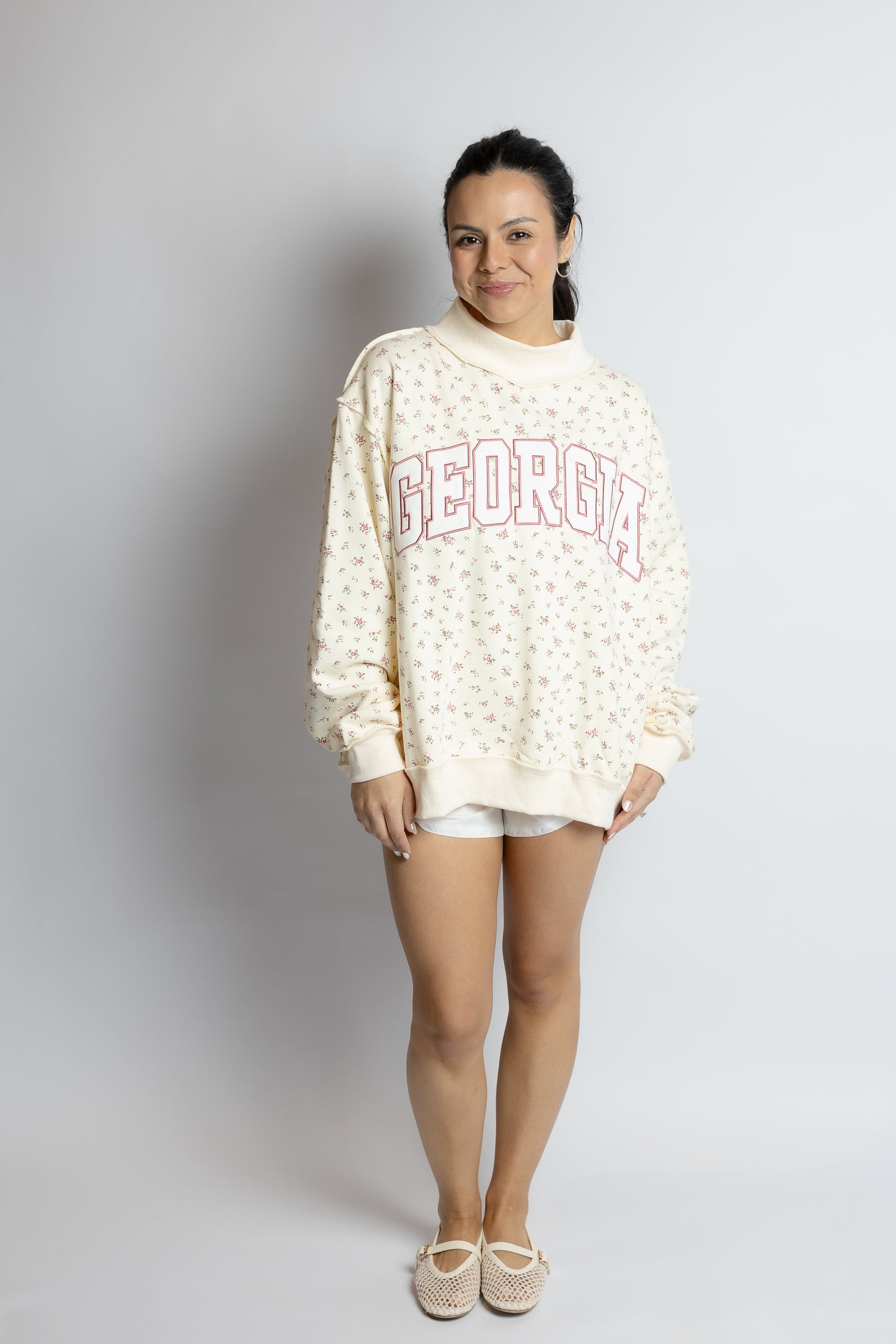 Girly Girl Georgia Mockneck