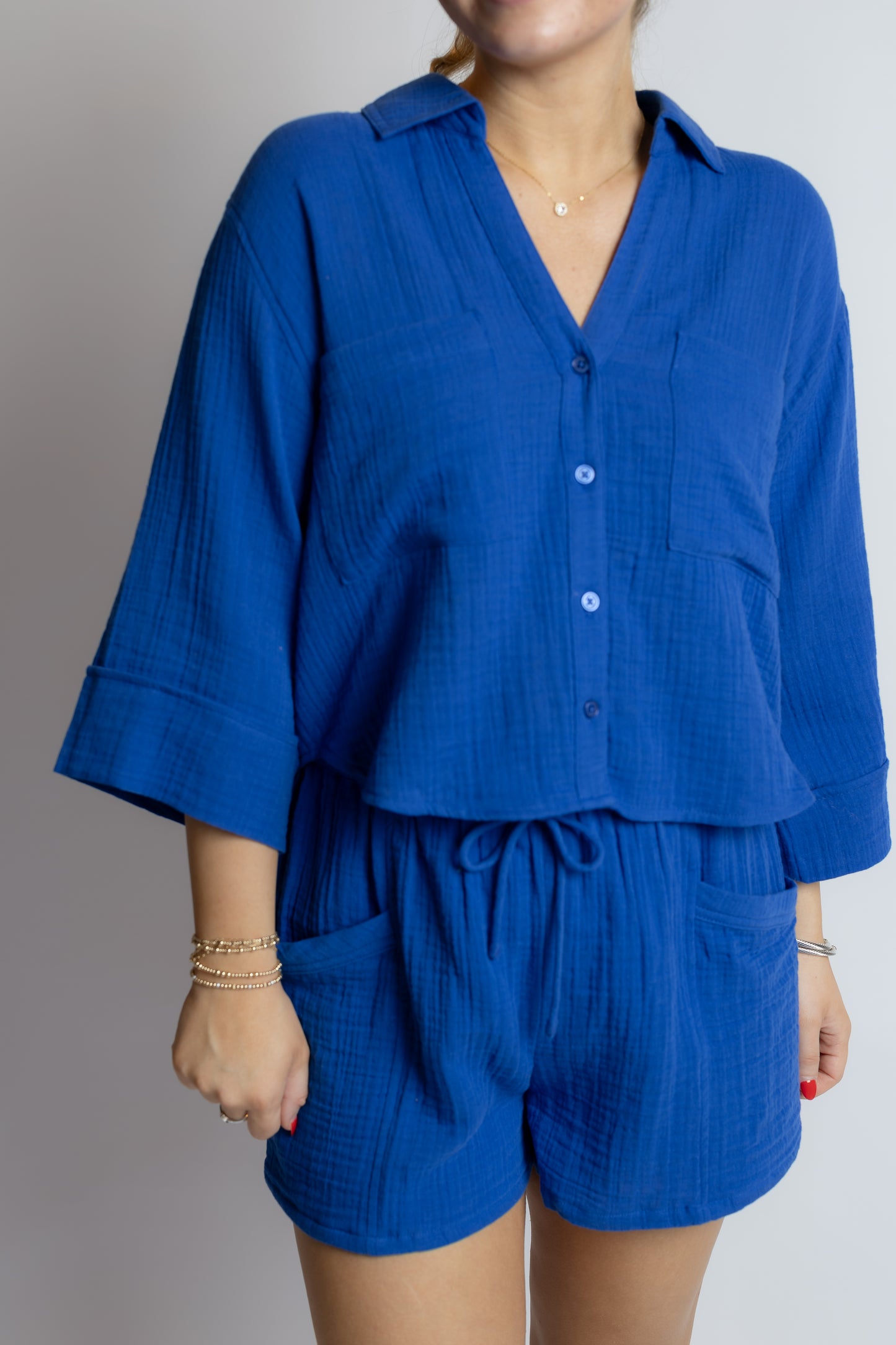 Emory Airy Gauze Short