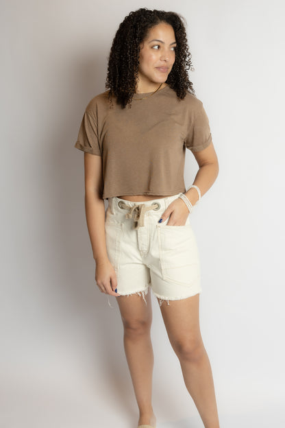 Sand Toys Cropped Tee