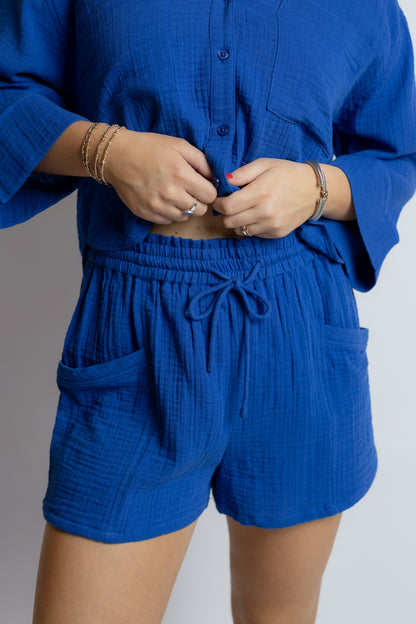 Emory Airy Gauze Short