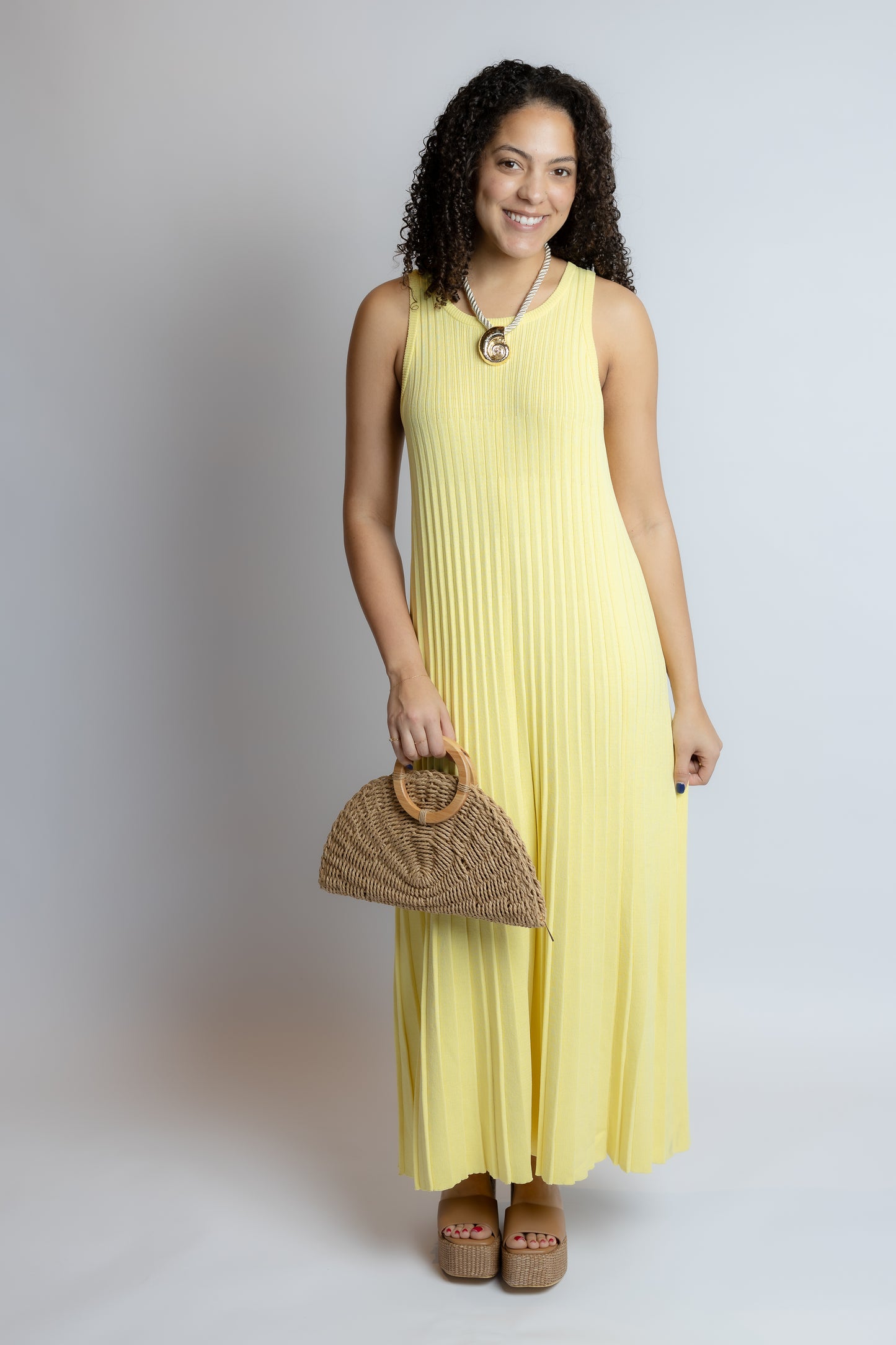 Alba Ribbed Maxi Dress