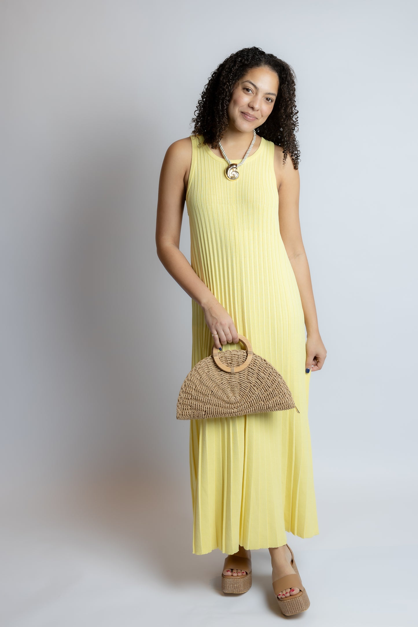 Alba Ribbed Maxi Dress