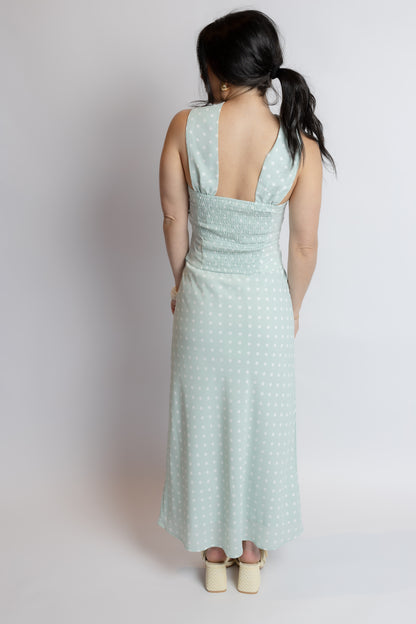 Spring Chic Polka Dot Top