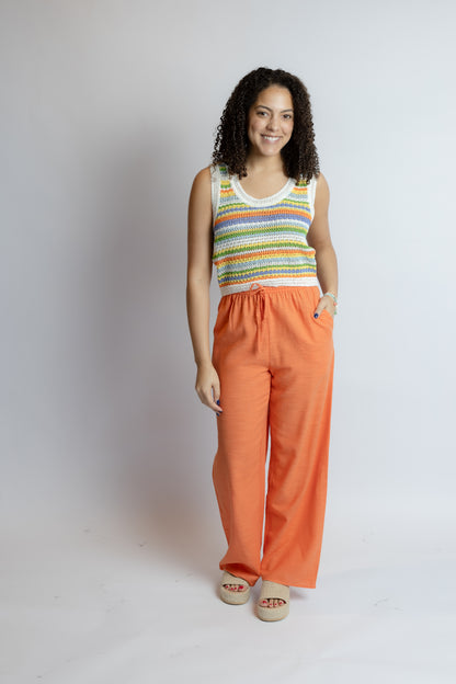 Sylvia Stripe Sweater Vest