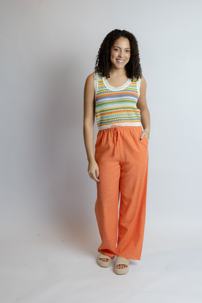 Sylvia Stripe Sweater Vest