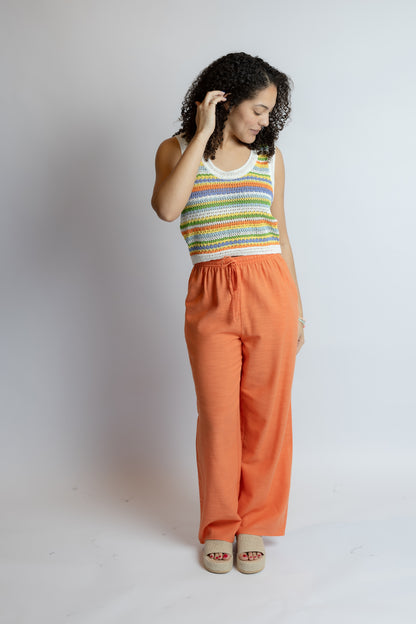 Sylvia Stripe Sweater Vest