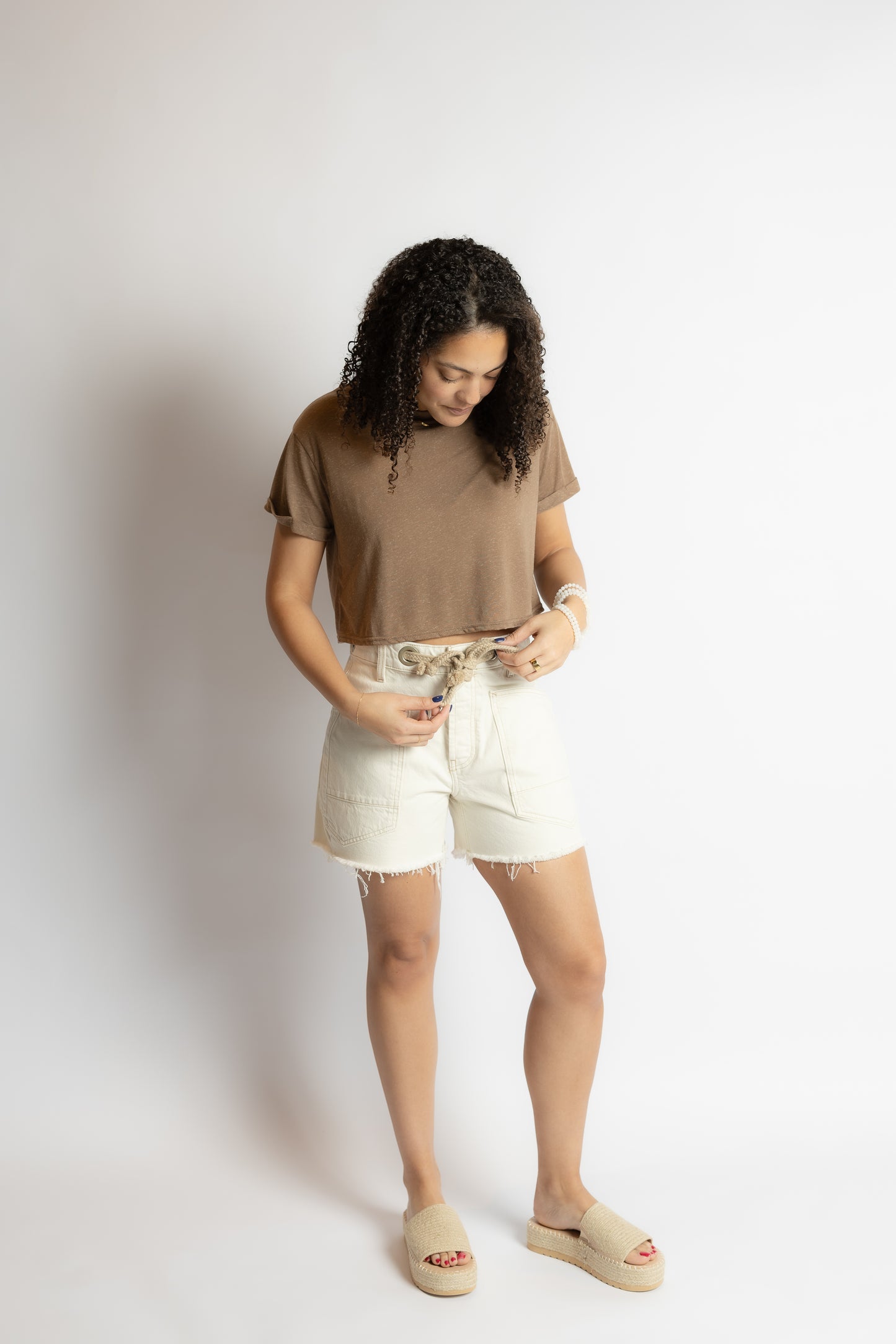 Sand Toys Cropped Tee